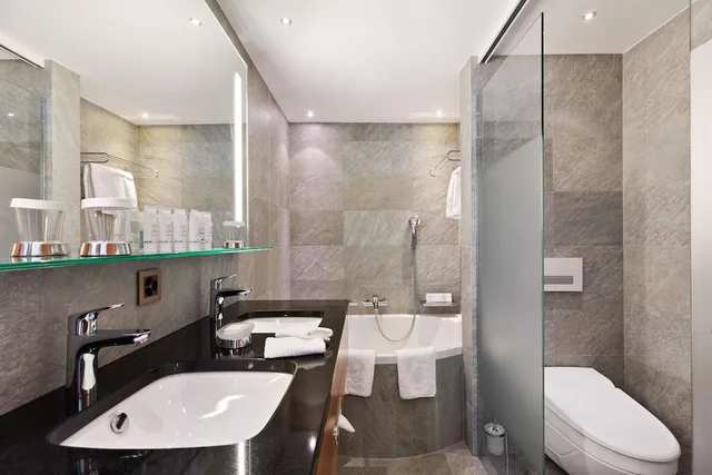 جناح غراند بسرير مزدوج بإطلالة على الجبل، Grand Hotel Zermatterhof 4/4