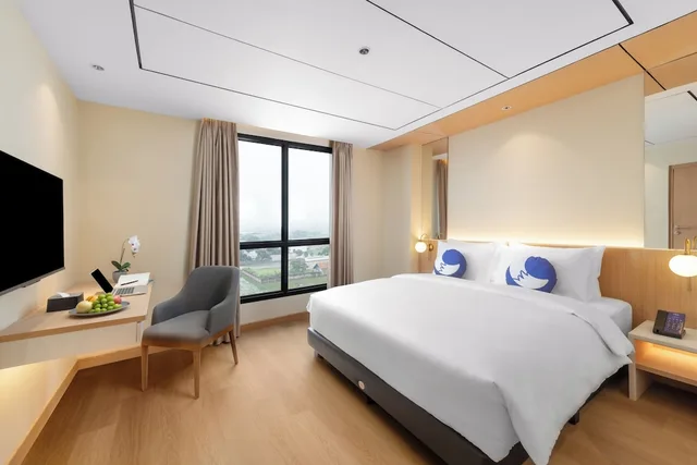 غرفة سوبيريور بسريرين منفصلين، FOX LITE Hotel Majalaya 4/8