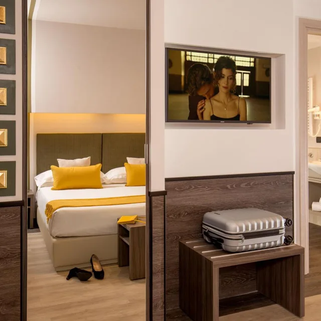 غرفة كلوب بسرير كينج، Hotel Domidea 8/8