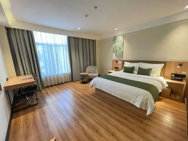 غرفة سوبيريور بسرير مزدوج، GreenTree Inn Anhui Suzhou Yongqiao Qiongyun Market 1/2