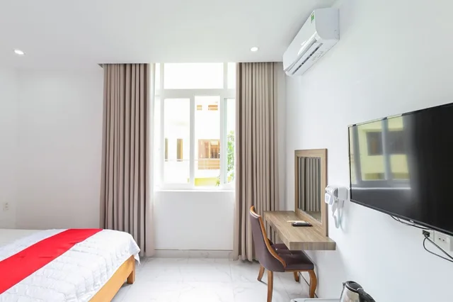 غرفة عائلية رباعية بسريرين مزدوجين، Tuyet Lan Hotel 3/10