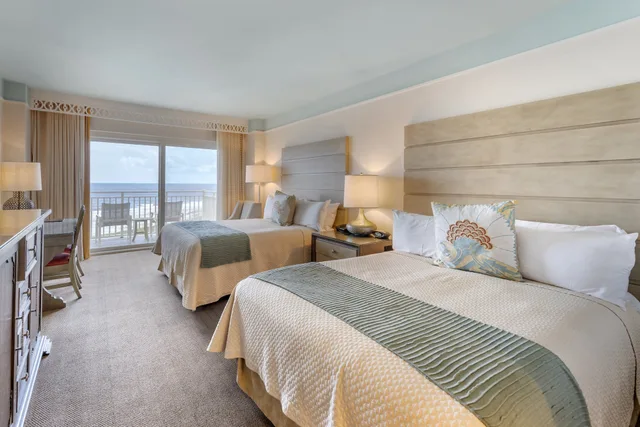 غرفة بريميير بسرير كينج بإطلالة على المسبح والبحر، Omni Amelia Island Plantation Resort 5/10