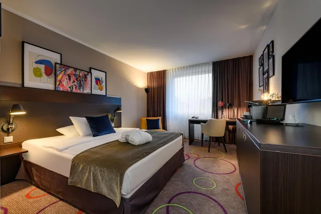 غرفة سوبيريور بسرير كوين، Leonardo Hotel Hannover Medical Park 10/10