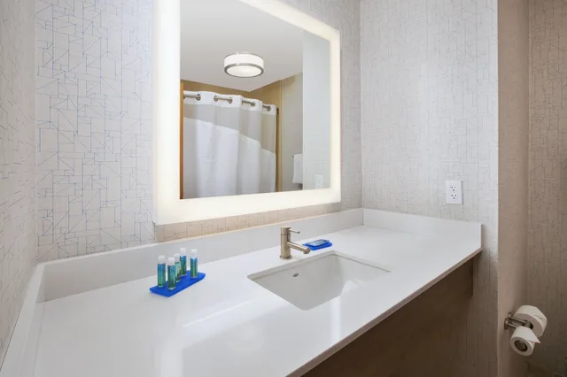 جناح بسريرين كوين مع أريكة، Holiday Inn Express Hotel Suites Auburn Hills 7/9
