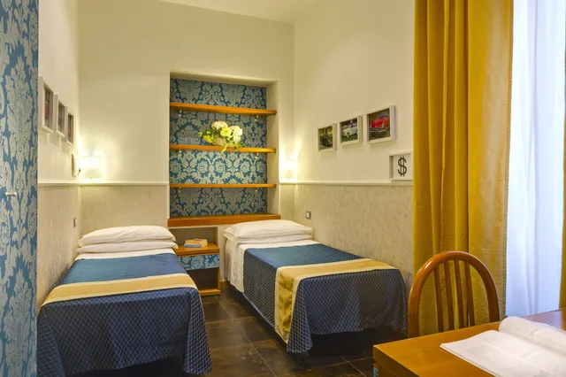 Room, Double Bed, Hotel Marcantonio Rome 5/8