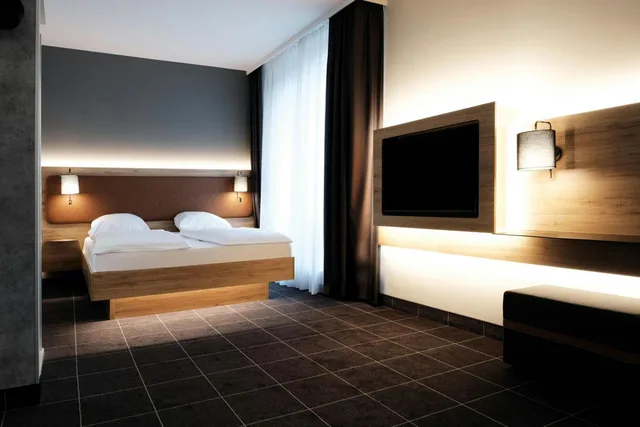 غرفة قياسية كبيرة بسرير كوين، FOUR POINTS FLEX by Sheraton Ratingen Dusseldorf Airport 5/10