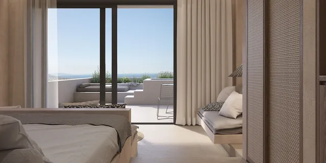 Panoramic, Suite, King Bed, Hot Tub, North Santorini Luxury Spa Hotel 3/6