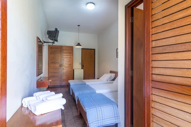 غرفة تقليدية ثلاثية بثلاثة أسرّة، Praia Sol Hotel by Castelo Itaipava 5/8