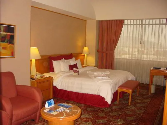 غرفة قياسية بسرير مزدوج، Crowne Plaza Mexico Norte Tlalnepantla 1/4