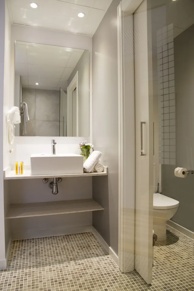 غرفة ثلاثية بسرير مزدوج، Alegria Maripins Hotel 5/6