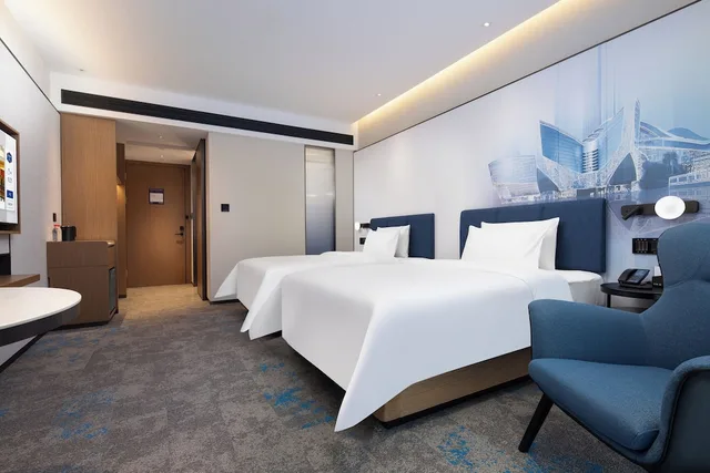 غرفة كومفورت بسريرين منفصلين، HAMPTON BY HILTON GUANGZHOU XINTANG 1/1