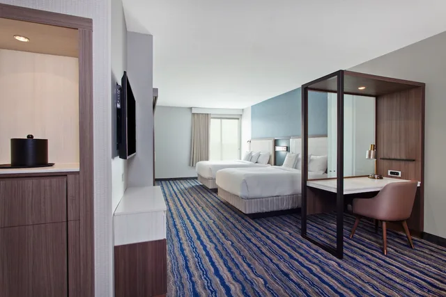 جناح بسريرين كوين مع سرير سحّاب إضافي، Springhill Suites Huntington Beach Orange County 1/3