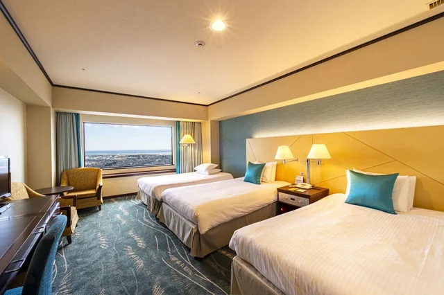 غرفة بريميوم كومفورت ثلاثية بسرير كينج، Okura Act City Hotel Hamamatsu 1/3