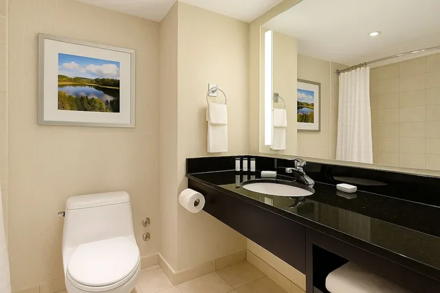 غرفة بسريرين كوين بإطلالة على المدينة مع أريكة، Embassy Suites By Hilton Niagara Falls Fallsview 8/10