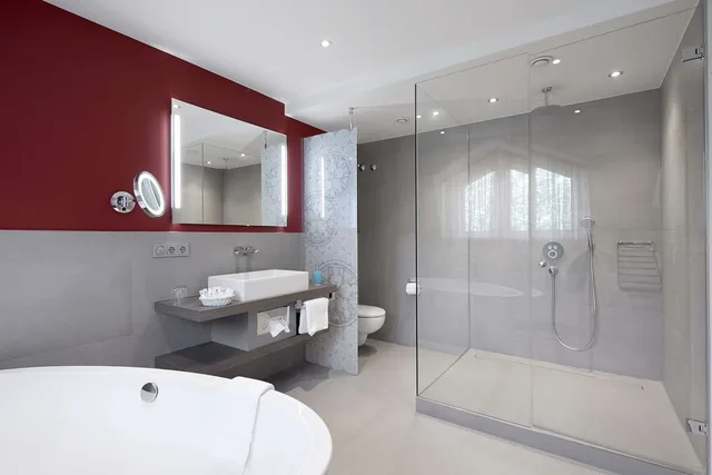 جناح كبير بسرير مزدوج بمنطقة جلوس، Best Western Plus Arosa Hotel 3/3