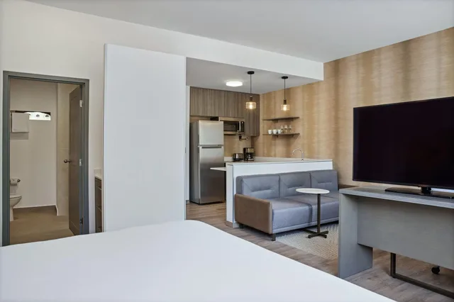 استوديو بسرير كينج بإطلالة على الحديقة، Residence Inn by Marriott Playa del Carmen 5/10