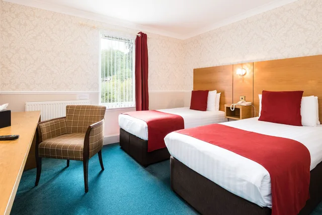 غرفة مريحة بسريرين منفصلين، Fishers Hotel 9/10