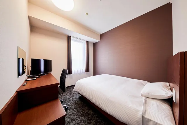 غرفة صغيرة بسرير مزدوج للمدخنين، KOKO HOTEL Kobe Shin-Nagata 3/6