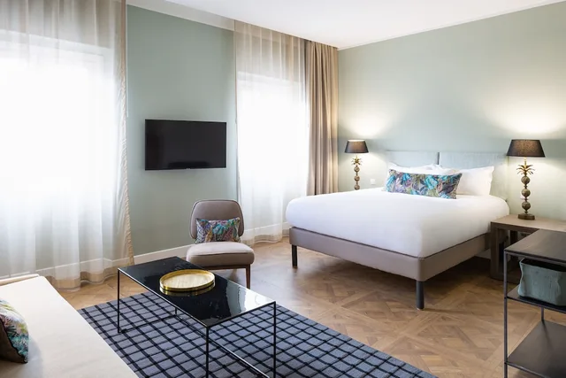 جناح جونيور بسرير كوين مع أريكة، Maison Montgrand Marseille Vieux Port 1/2