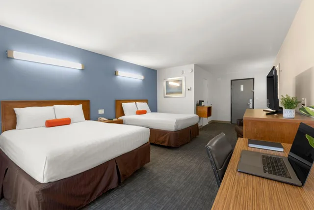 غرفة بسريرين كوين، Good Nite Inn Redwood City 1/1
