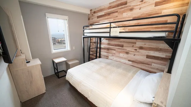 Room, Double or Single Bed, Bunk Bed، Super Hotel Hakodate 1/1