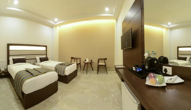غرفة ديلوكس بسرير مزدوج، Hotel Alleviate 1/3