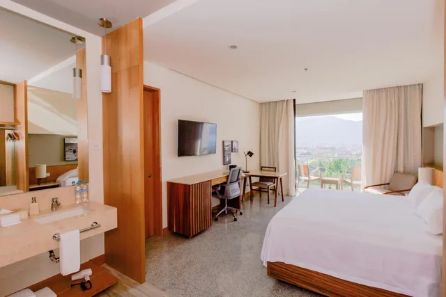 غرفة ديلوكس بانورامية بإطلالة على البحر، Hotel Mio Vallarta - Adults Only 5/8