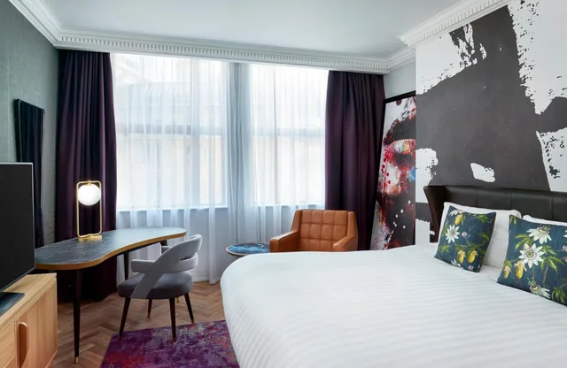 غرفة تنفيذية بسرير كينج، NYX Hotel London Holborn by Leonardo Hotels 4/7