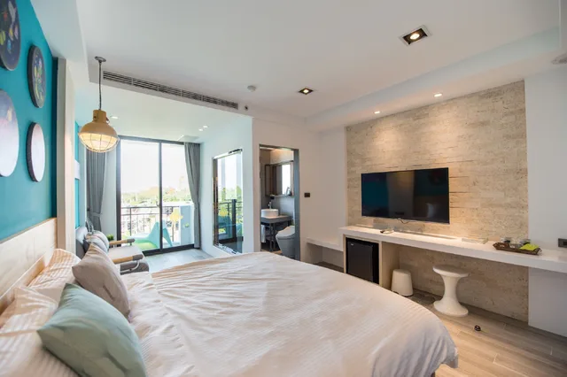 غرفة إليت بسرير كوين، Secret Path B&B 5/10