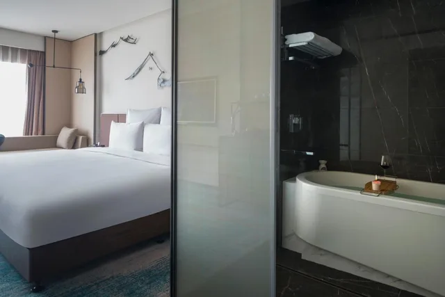 غرفة ديلوكس بسريرين منفصلين، Pullman Zhouzhuang 6/6