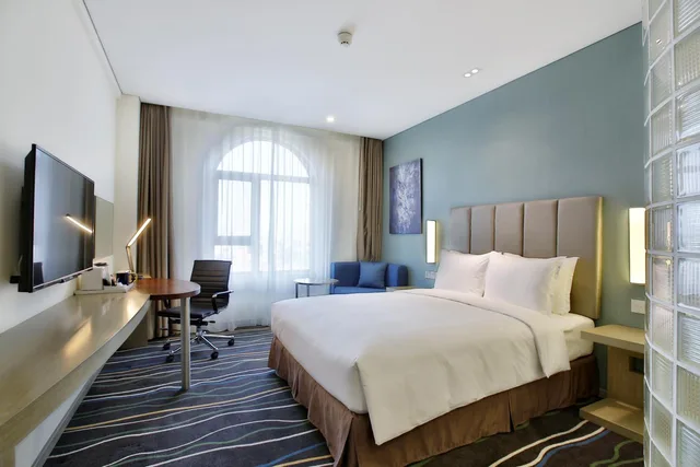 غرفة قياسية بسرير كينج وسرير كوين، HOLIDAY INN EXPRESS LANGFANG PARK VIEW 3/7