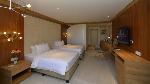 غرفة بريميير بسرير كوين، The Orchard Hotel Baguio 4/9