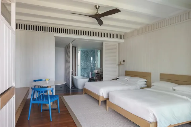 غرفة بسريرين كوين بإطلالة على المسبح، PARK HYATT ST. KITTS 5/7