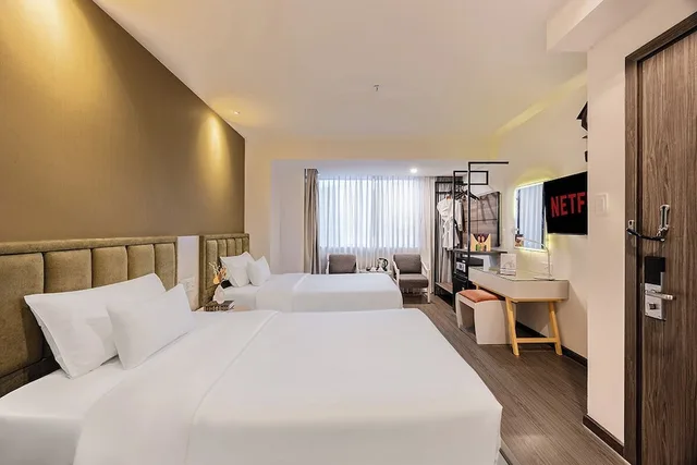 غرفة بريميوم ديلوكس بسريرين منفصلين، A25 Hotel - 55 Le Anh Xuan 4/10