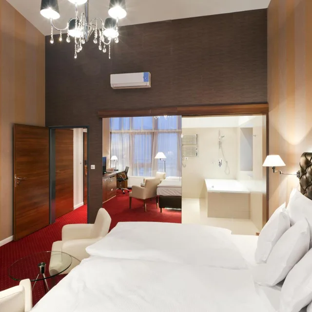 غرفة ملكية كلوب ديلوكس بسرير مزدوج، Pytloun City Boutique Hotel 4/5