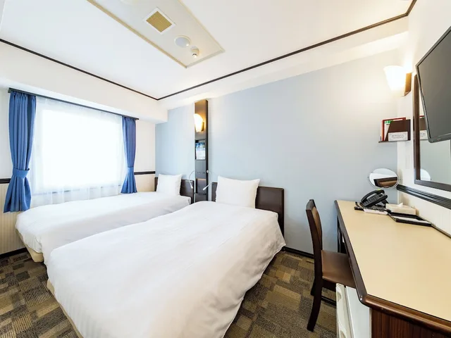 غرفة اقتصادية بسريرين منفصلين، Toyoko Inn Ise Matsusaka Ekimae 4/4