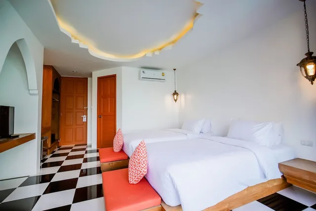 غرفة ديلوكس بسريرين منفصلين، Khaleej Mazz Hotel Patong 3/10