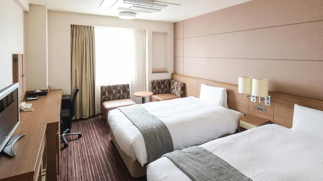 غرفة سوبيريور بسريرين منفصلين للمدخنين، Vessel Inn Fukuyama Ekikitaguchi 1/1