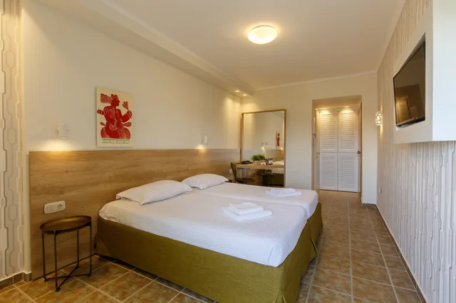 غرفة بسريرين منفصلين، Marialena Hotel 1/2