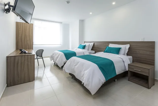 غرفة تنفيذية بسريرين منفصلين، Torca Hotels 3/7