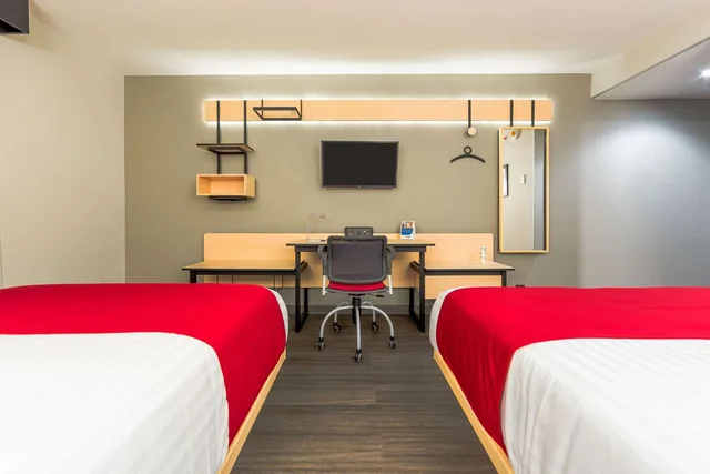 غرفة بسريرين كوين، Comfort Inn Delicias, CHH 4/4