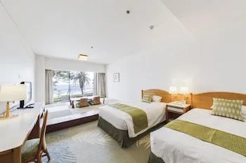 غرفة يابانية غربية عائلية بسريرين مزدوجين، Izu Imaihama Tokyu Hotel 1/2