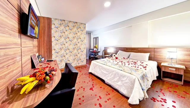 غرفة غراند بثلاثة أسرّة، Porto Minas Hotel e Convencoes 3/7