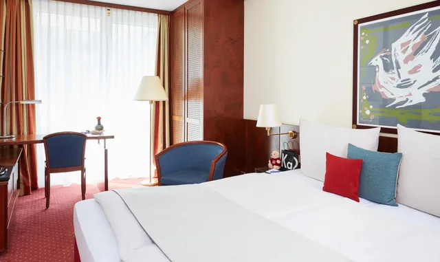 غرفة بزنس بسرير كينج، Living Hotel Weißensee By Derag 3/10
