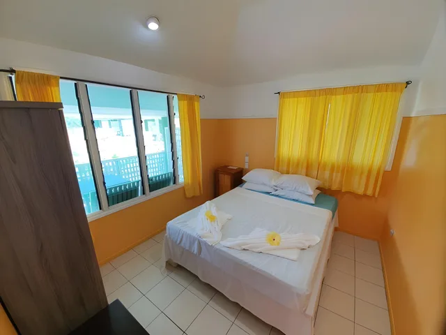 فيلا بإطلالة على الحديقة بغرفتي نوم، Le Uaina Beach Resort 1/1