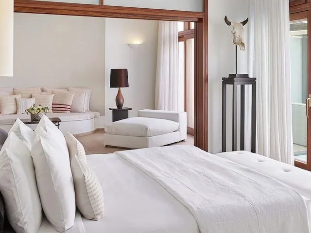 2 Bedrooms, Villa, King and Twin Beds, Water Front, Private Pool، Amirandes, A Resort to Live 1/3