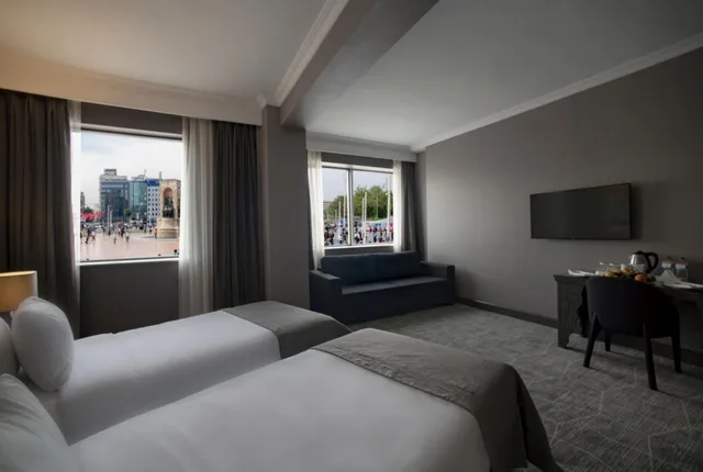 غرفة متصلة عائلية بإطلالة على المدينة، Taksim Square Hotel 2/10