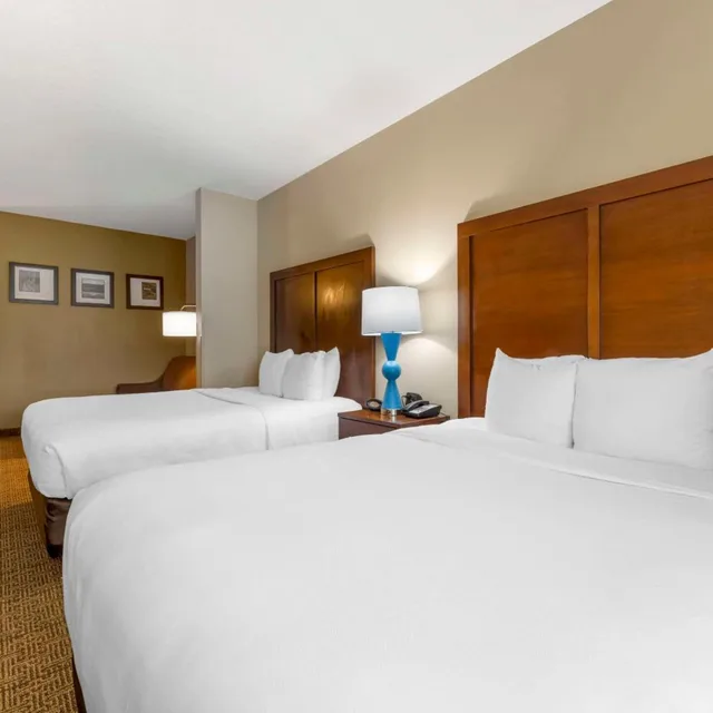 جناح ديلوكس بسريرين كوين، Comfort Suites Near Vancouver Mall 1/7