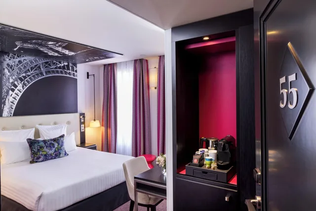 غرفة بسرير مزدوج، Hotel Gustave 2/2
