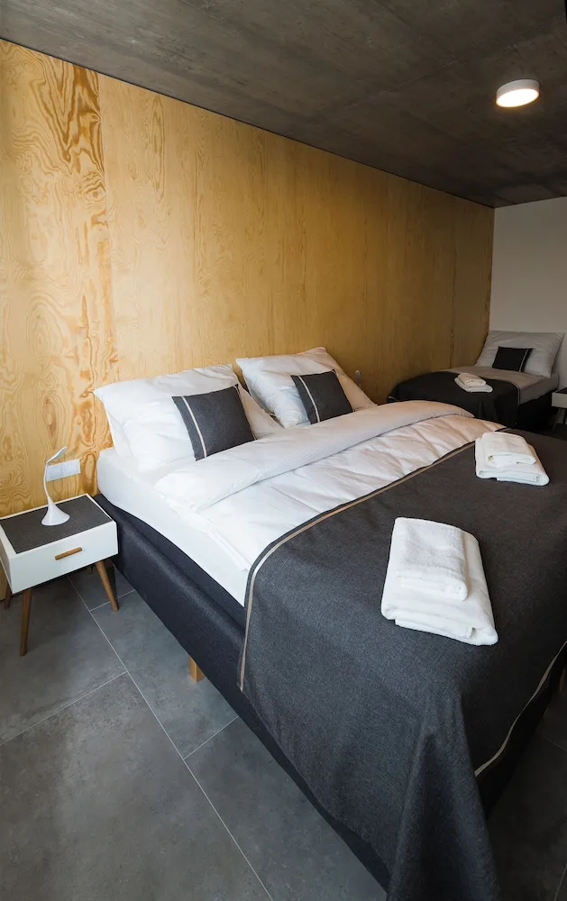شقة غراند بسرير مزدوج وسريرين منفصلين، Residence Trafick 1/6